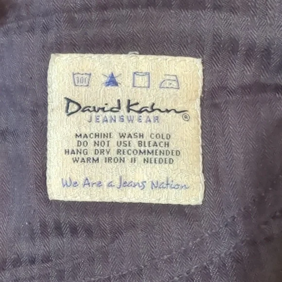 Y2K David Kahn Low Rise Boot Cut Jeans - Picture 6 of 8